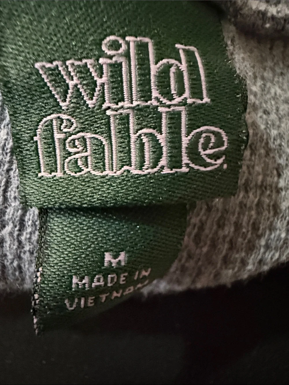 wild fable Gray V-Neck Waffle Knit Pullover - Picture 2 of 2